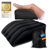 Ergonomic Wedge Pillow for Sleeping, Inflatable Orthopedic Leg Raiser to