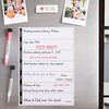 Magnetic Innovations A4 Fridge Weekly Planner Whiteboard, Ideal for Notes,
