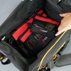 Small Tool Bag,Stand-Up Zipper Pouch Heavy Duty Multi-Purpose Storage Bags,Red,3-Pack