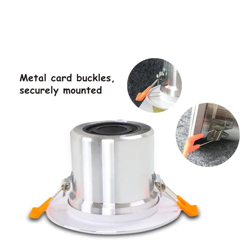 Fahgaer Mini Ceiling Speaker 12W HiFi Stereo Loudspeaker Home Theater
