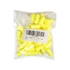 (Antibacterial) Ear Plugs Large Capacity Pack, Yellow, 30 Pairs (60