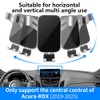 LUNQIN Car Phone Holder for Acura RDX 2019 2020 2021