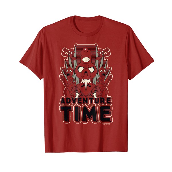 Adventure Time Group Shot Grass Sword T-Shirt