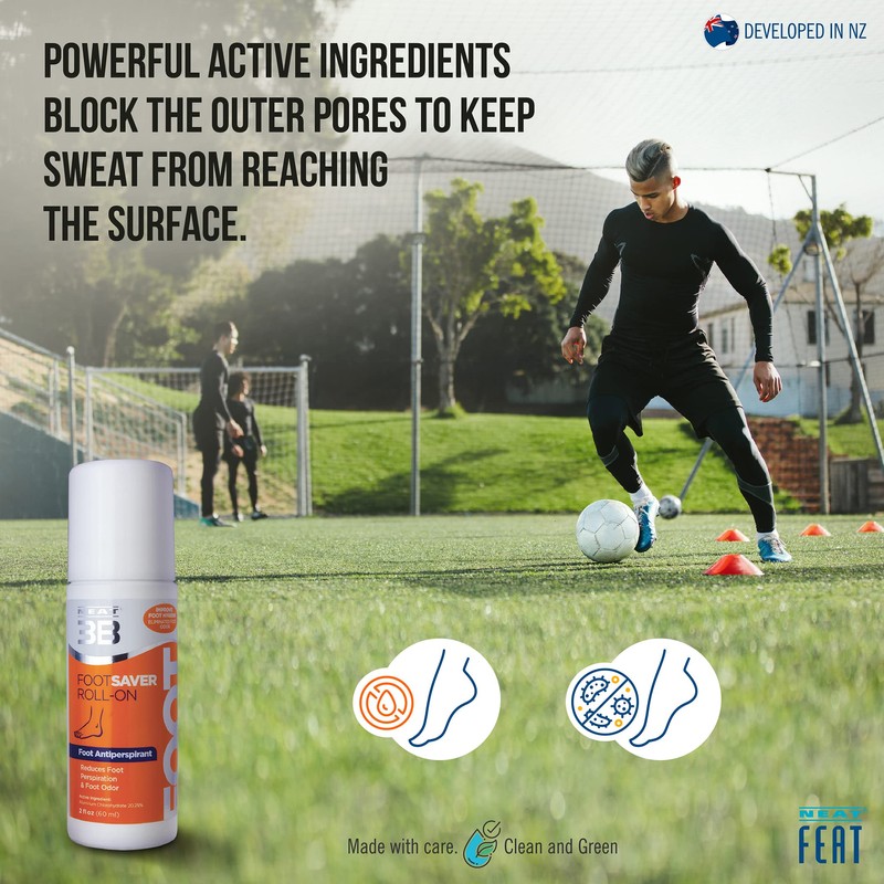 NEAT® 3B Foot Saver ROLL-ON ANTIPERSPIRANT for FEET 60ML