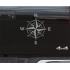 Compass Navigation Vinyl Decal Stickers for Vehicle Set of 2,