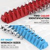 PINOZE 48PCS Magnetic Modular Wrench Organizers for Tool Drawers -