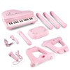 Love&Mini Piano Toy Keyboard Pink 31 Keys for Age 2+