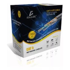 Taej 85 305 Metros Bobina Cable Utp Cat 5e Blanco 8 Hilos Cctv Rj45