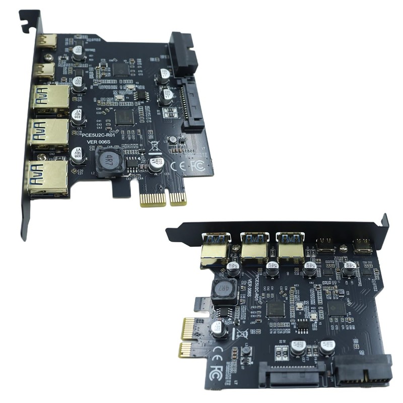 Durlo PCIe to USB 3.2 Gen 2 Expansion Card –
