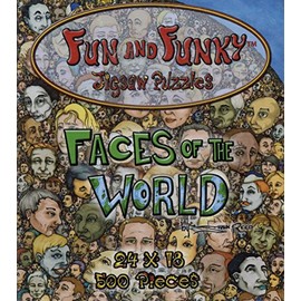 Fun and Funky Jigsaw Puzzles: Faces of the World