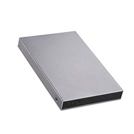 SSK Aluminum USB3.0 to SATA 2.5” External Hard Drive Enclosure Adapter, Ultra Slim Hard Disk Case housing for 2.5 Inch 9.5mm 7mm SATA HDD and SSD, UASP SATA III Supported