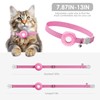 ZFSJTAG Smart Cat GPS Tracker, Compatible with Apple Find My