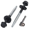 SKIR'CO (Pack of 50) Painted Roofing Screws 4.8 x 50