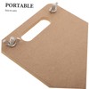 DOITOOL Portable Ceramics Wedging Board Sturdy High Density Clay Tool