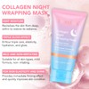 Collagen Night Wrapping Mask, Overnight Sleeping Mask for Elasticity &