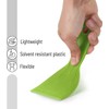 Bates- Plastic Putty Knife, 6 Pack, Green, Plastic Paint Scraper,