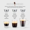 RECAFIMIL Stainless Steel Refillable Coffee Pods Compatible for Nespresso VertuoPlus,St.
