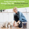 (re) zip Roll Top Pet Food Storage Bag (14-Cup) |