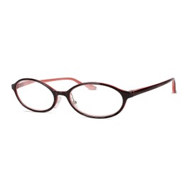 [愛鏡] 老眼鏡 レディース おしゃれ 可愛い お洒落 ピンク色 軽い 度数1.0 オシャレ 強い度数 30日品質保証 おしゃれ 雪柄メガネ拭き ジャパンフィット リーディンググラス 読書 PUレーザーメガネケース付き スマホ +1.00 ～+6.00(ピンクブラウン, 1.00)