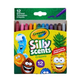 Crayola Silly Scents Twistables Crayons, 12 Count, Coloring Supplies, Gift for Kids