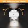 LED Night Light Plug in, Modern Plug-into Wall NightLight, Adjustable
