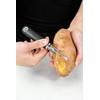 MasterClass Straight Potato Peeler with Soft Grip Handle, Stainless Steel,