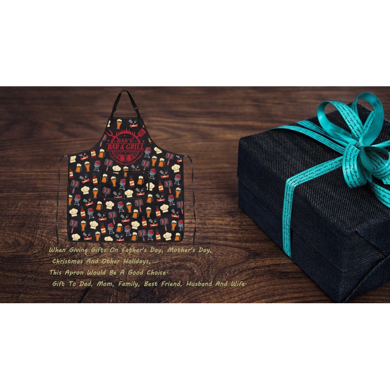BBQ Apron Barbecue Master Gift Barbecue Lover Gift BBQ Themed