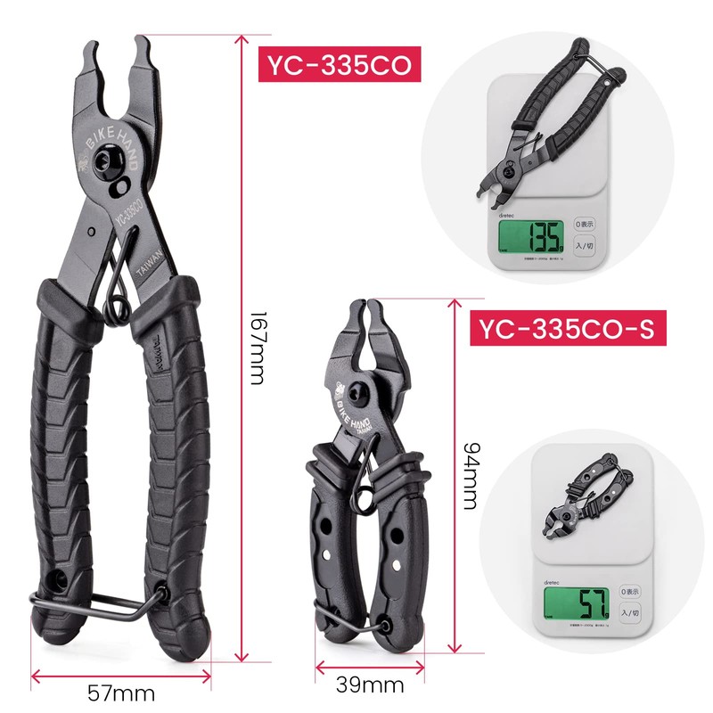 BIKE HAND YC-335CO Bicycle Master Link Pliers Missing Link Tool