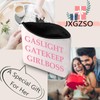 JXGZSO Feminist Makeup Bag Gaslight Gatekeep Girlboss Gaslighter Gift Working