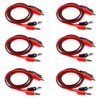 bnafes Power Supply Double Alligator Clip to Banana Connector Audio