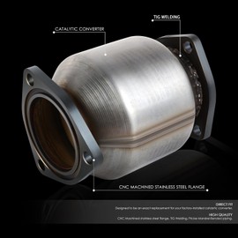 DNA MOTORING Factory Style Bolt-on Catalytic Converter Compatible with 04-08 Chevy Aveo / 07-08 Aveo5 1.6L,EPA Compliant,OEM-CONV-067