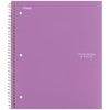 Five Star Spiral Notebook + Study App, 3 Subject, Wide
