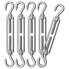 Hook & Hook Turnbuckles Twours 304 Stainless Steel Heavy Duty
