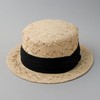LEK HATTER RAFFIA BOATER HAT RH-200 Men's Raffia Hat, Cankan