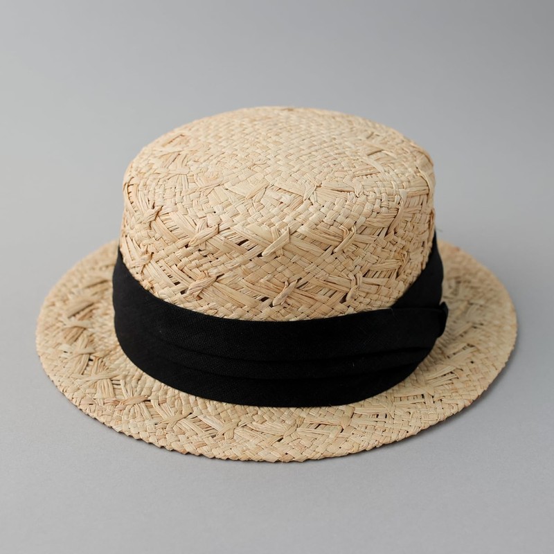LEK HATTER RAFFIA BOATER HAT RH-200 Men's Raffia Hat, Cankan