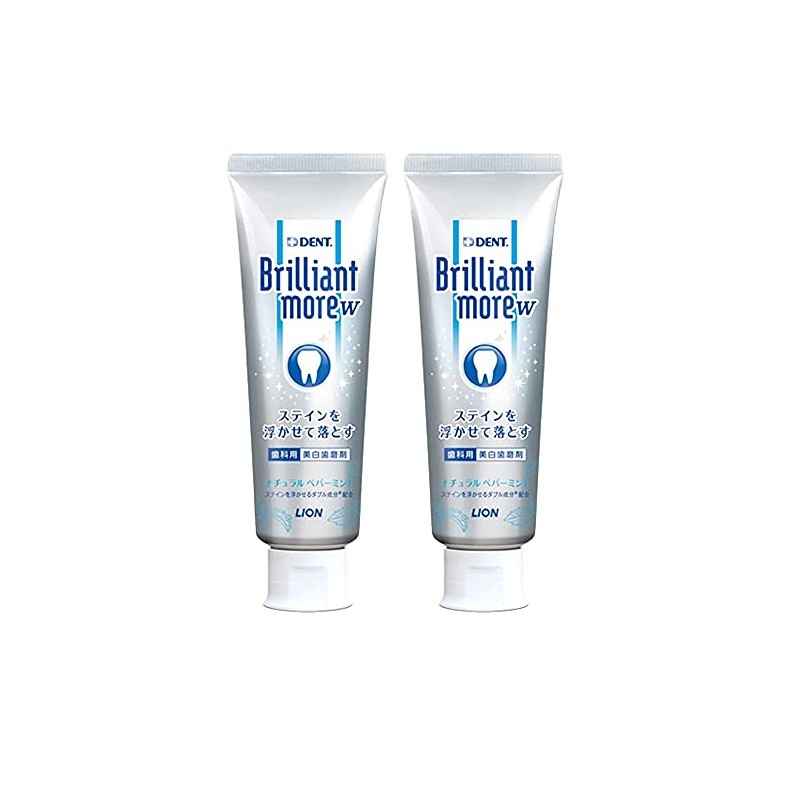 Lion Dental Material Brilliant More Double Natural Peppermint 3.2 oz