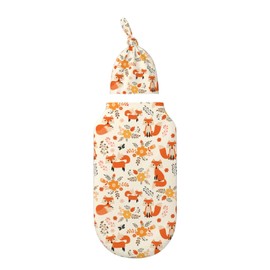 Fall Fox Swaddle Blankets Newborn Receiving Blanket Baby Swaddle Wrap Soft Sleeping Sack for Baby Girls Boys