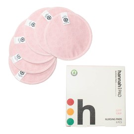 hannah Reusable Cloth Nursing Pads, 6 Pads