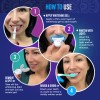 Wireless Teeth Whitening Kit, Professional At-Home Whitening System with LED