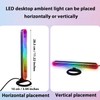 LLdshun RGB Light Bar for Desk 2 Pack, USB Powered