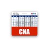 CNA Badge Buddy Horizontal w/Height & Weight Conversion Charts (Red)