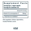 Vital Nutrients Vitamina K2-7 60 Cápsulas Veganas