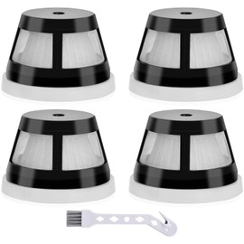 Leadaybetter 29869 Filters Compatible with Bissell AeroSlim 29869 29861 29867 29868 29866 2986 29864 2986T 29863 Cordless Handheld Vacuum, 4 Pack 2986 Filter Replacements, Part # 1624405