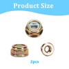QEDBOJE 2 x Blade Nut Left Thread Nut for All