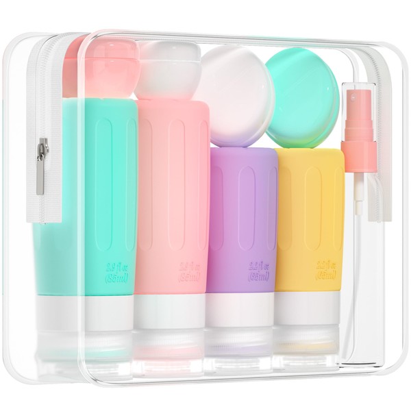 Morfone Morfone 16 Pack Travel Bottles Set for Toiletries, TSA