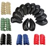 Golf Club Headcovers Iron Synthetic Leather Deluxe Value 12 Pack