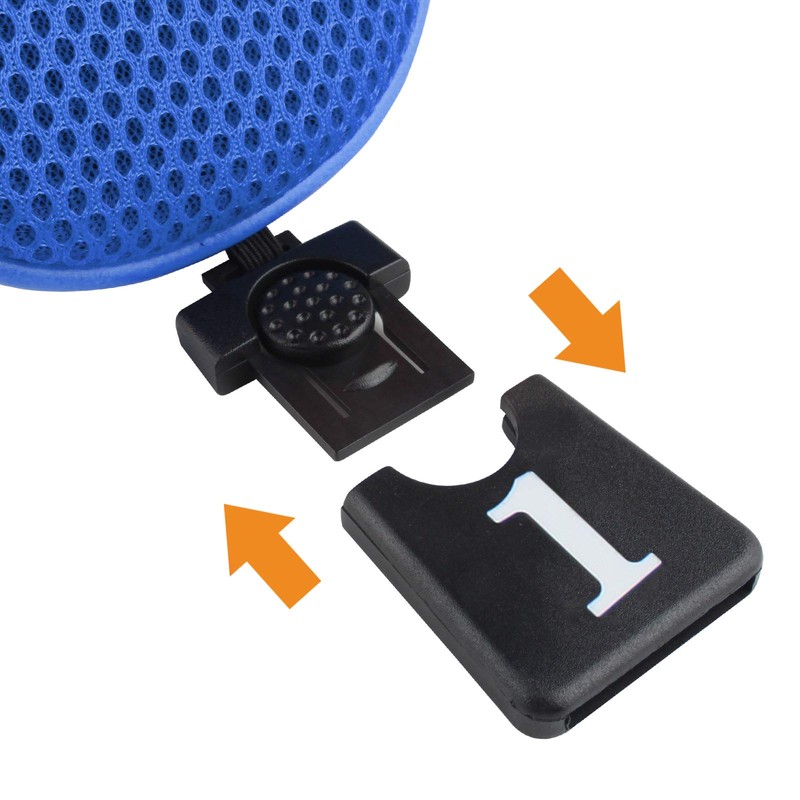 Andux Golf Driver Cap Head Wood Pole Cap Cover Golf