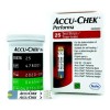 Tira reactiva Accu-chek Performa, 25 unidades, color gris/negro