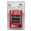 Gamewell-FCI MS-7AF Fire Alarm Dual Action Pull Station, Red