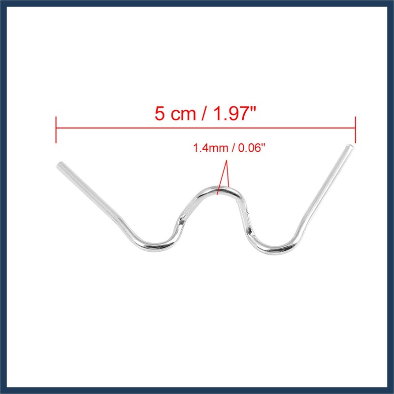 INFINAUTO Universal Motorcycle Fastener Spring Clip for Headlight 10pcs Stylish